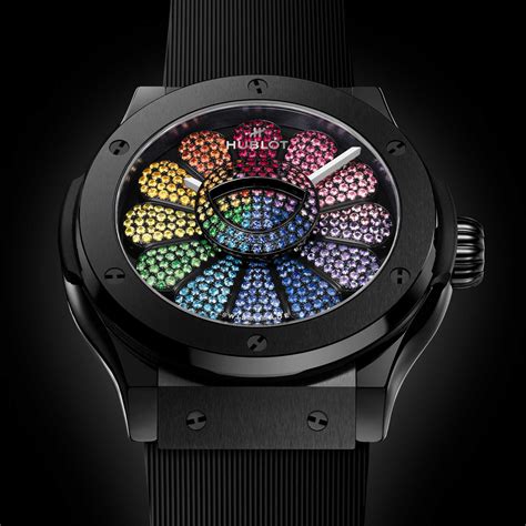 hublot rainbow black|Hublot rainbow watch.